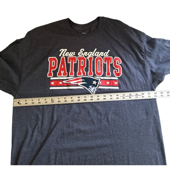 New England Patriots NFL Dark Gray Long Sleeve T-Shirt XL - Picture 5 of 6